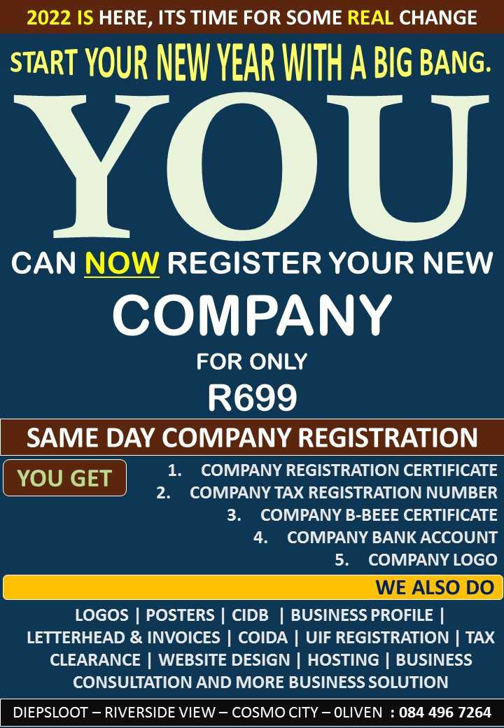 New Company Registration